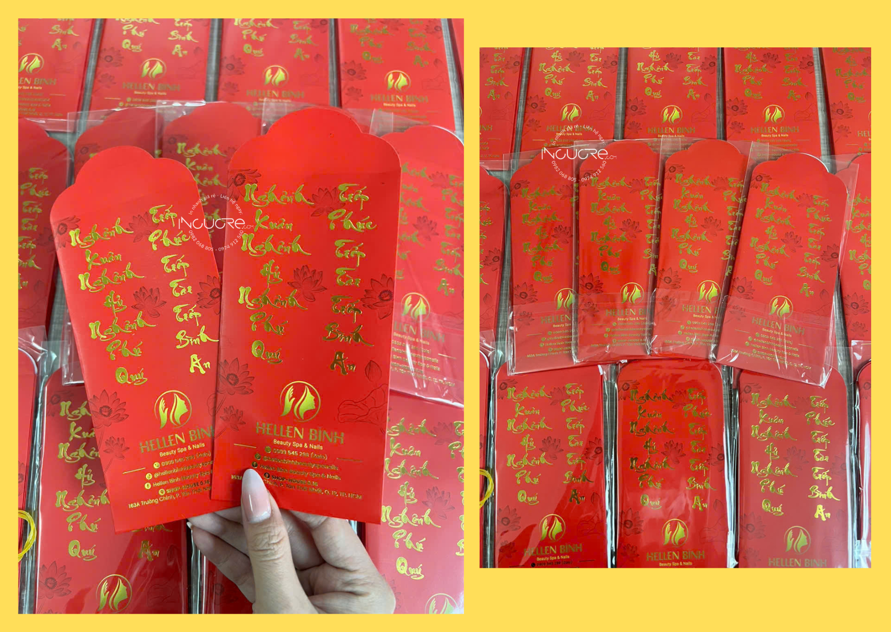 bao lì xì doanh nghiệp