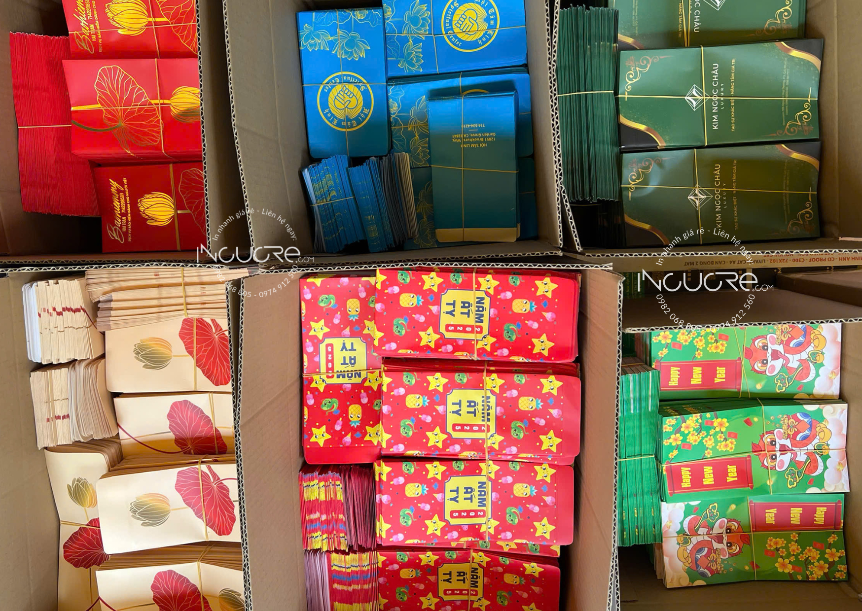 in lì xì quận Tân Phú TPHCM