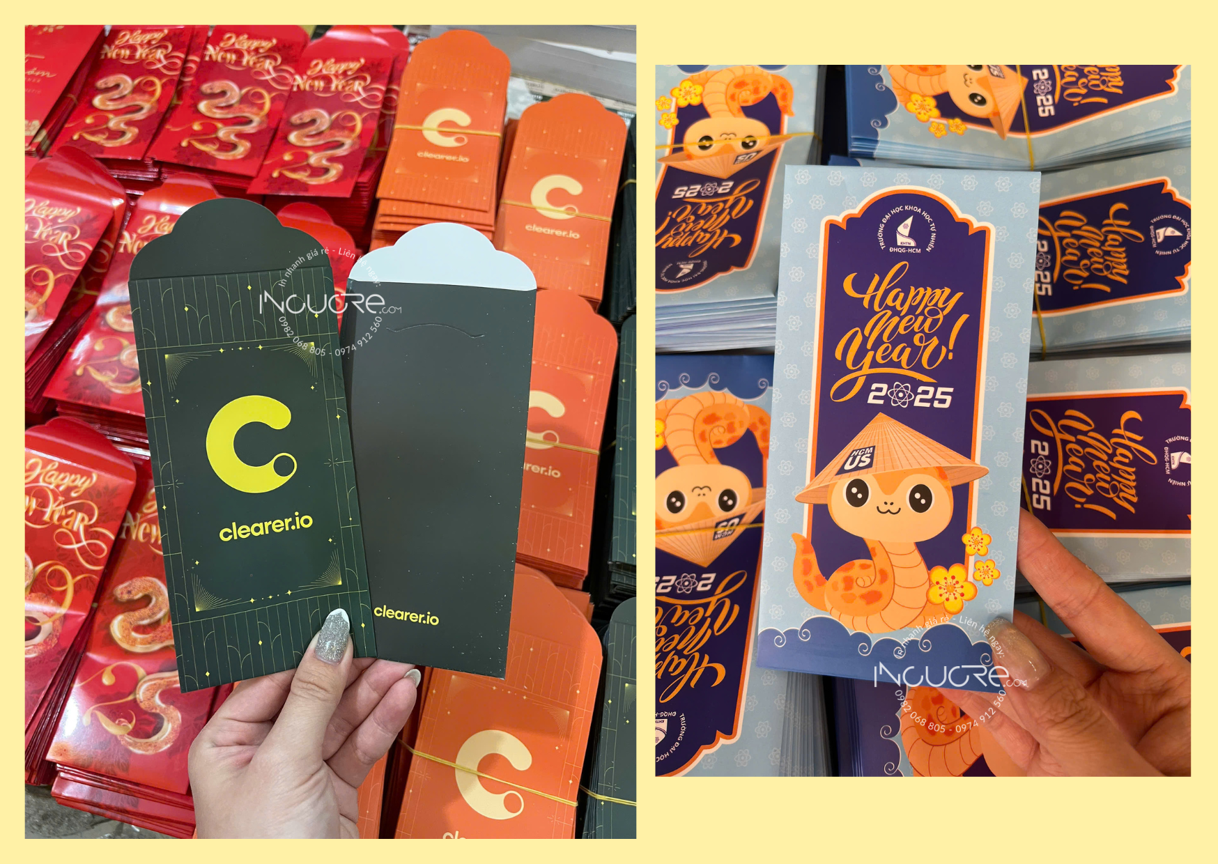 lì xì in theo yêu cầu