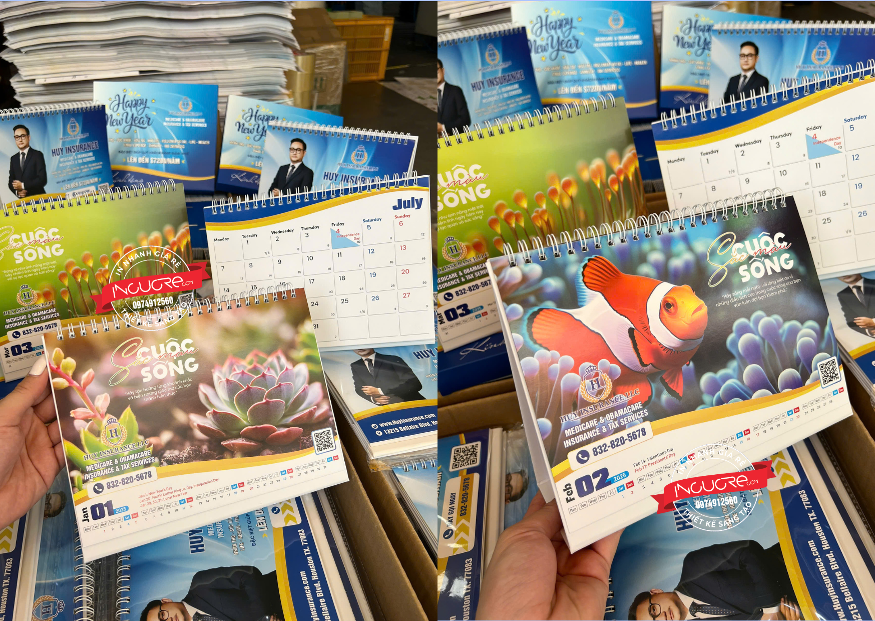 in lịch tết theo yêu cầu