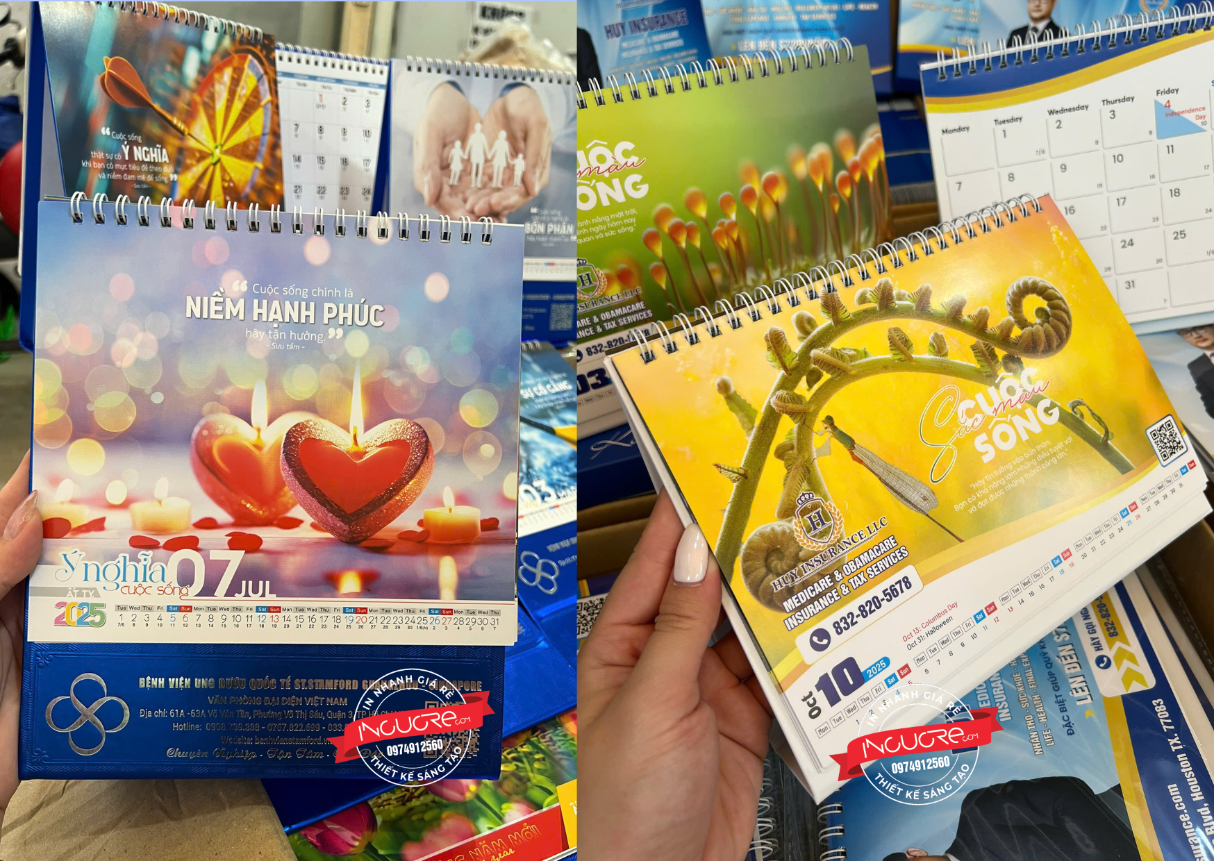 in lịch tết theo yêu cầu