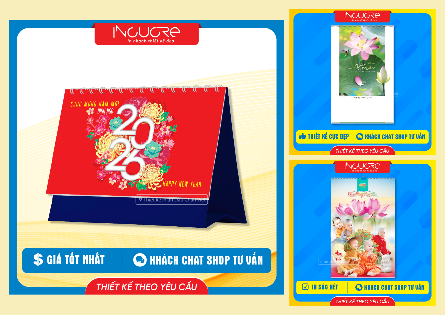 xưởng in lịch tết