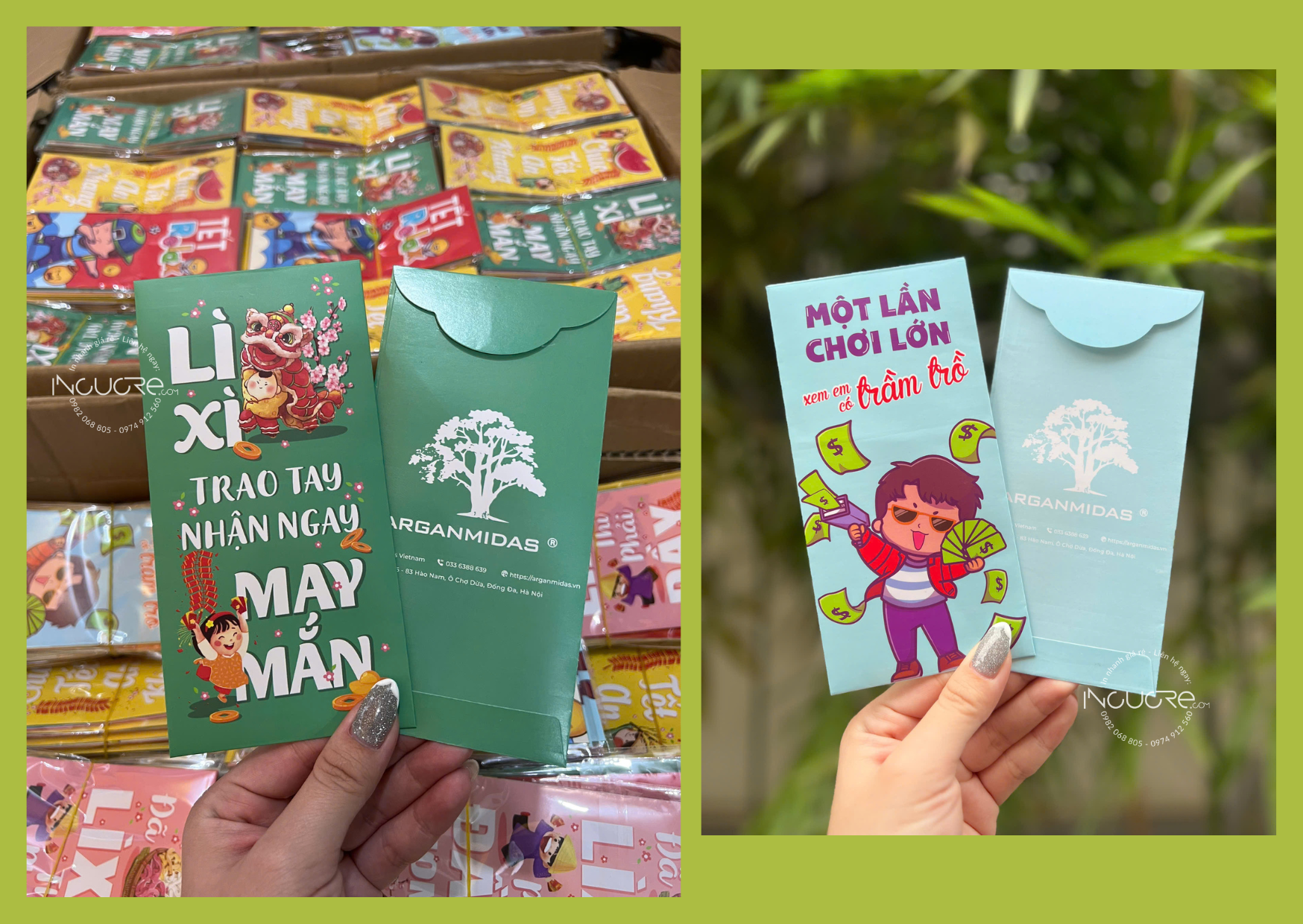 in lì xì giá rẻ quận Phú Nhuận