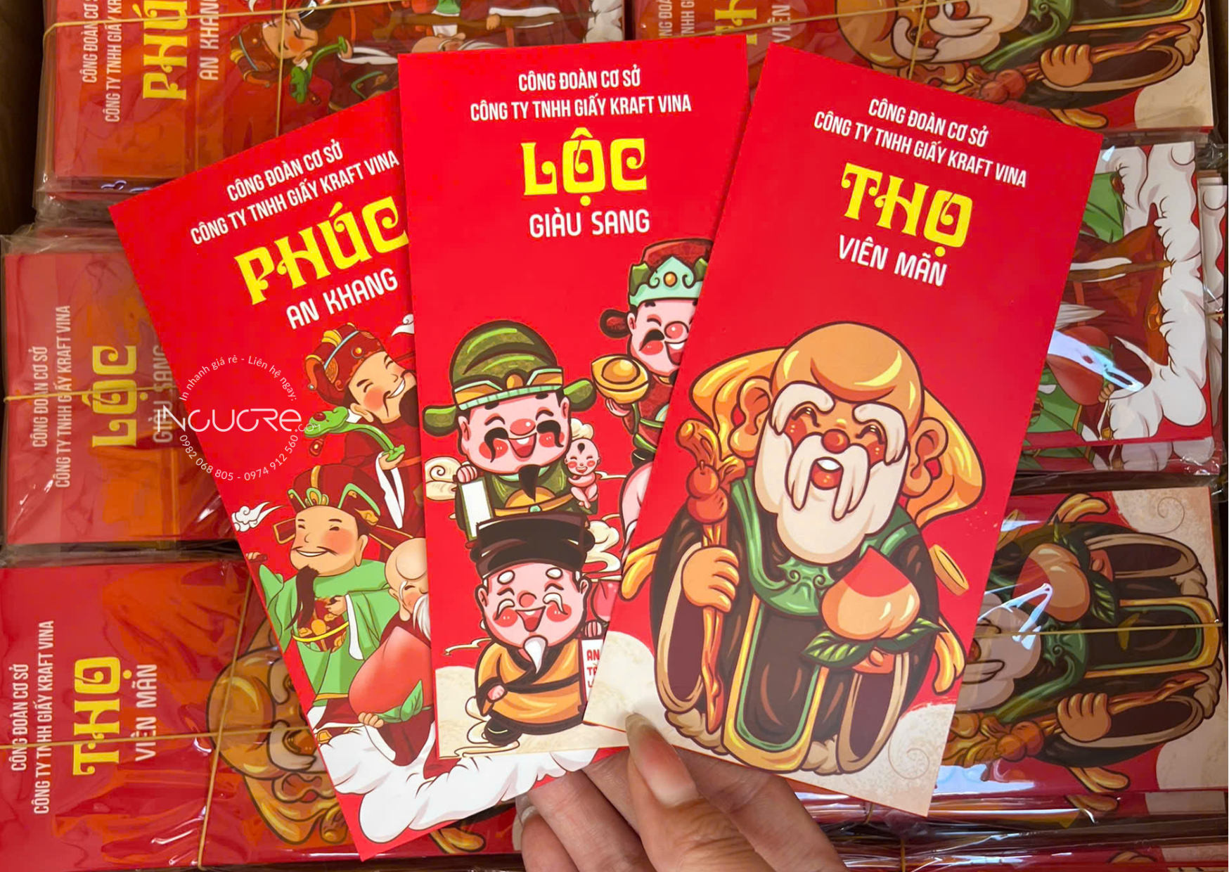 in bao lì xì Binh Chánh