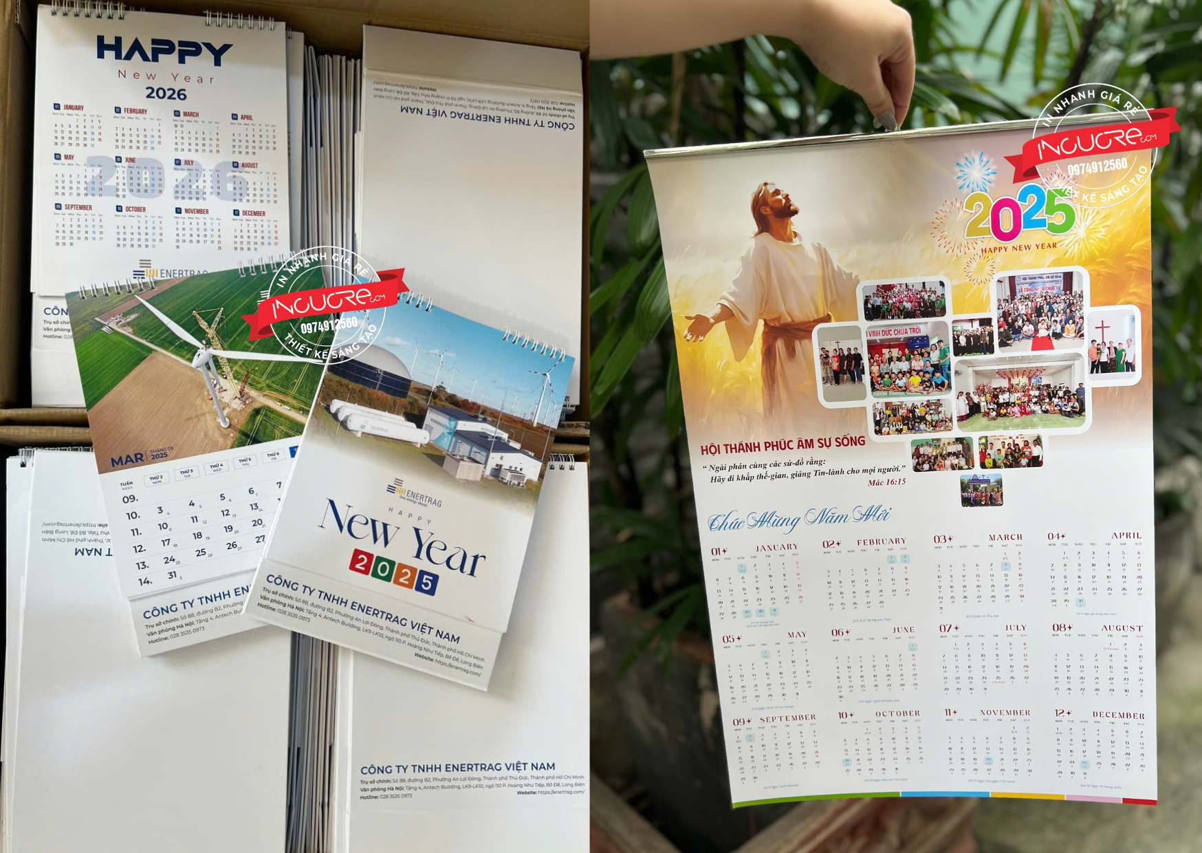 in lịch tết tại quận 6