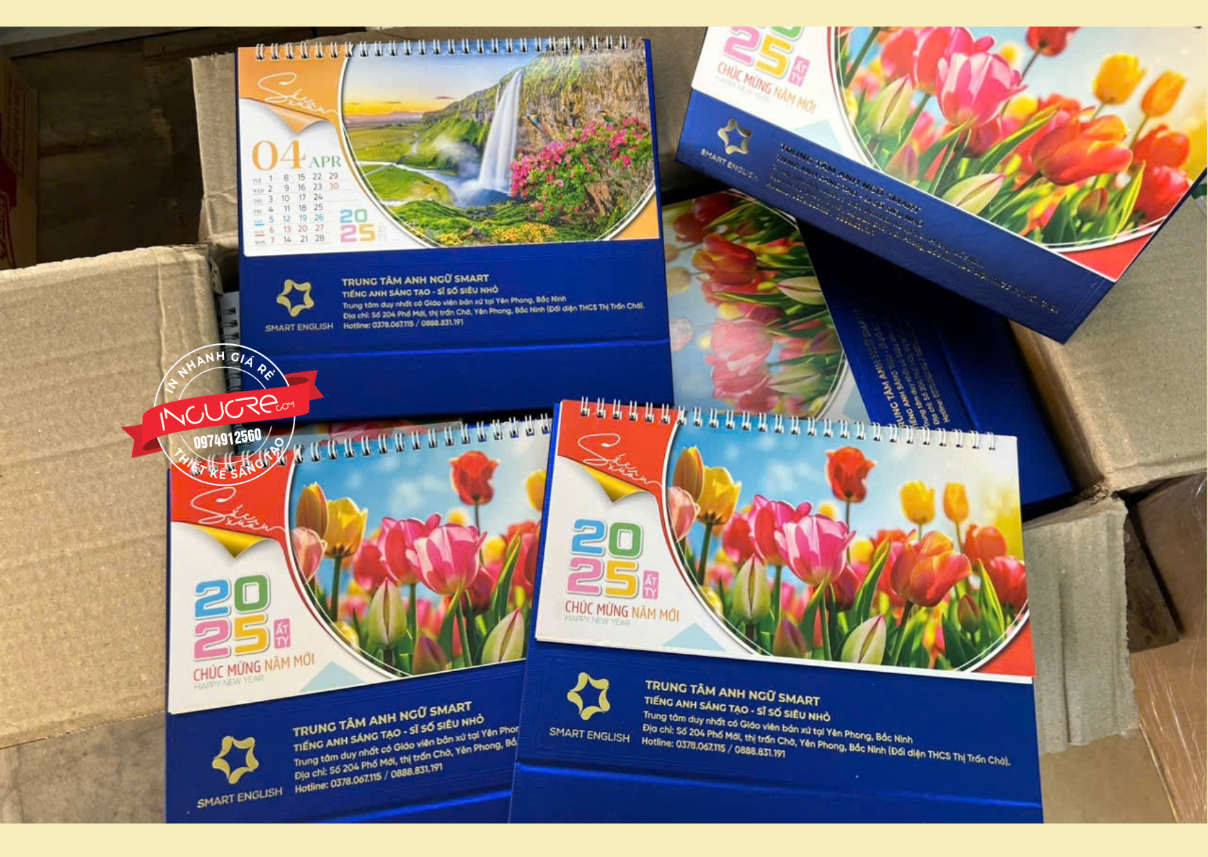 giá in lịch tết 2026