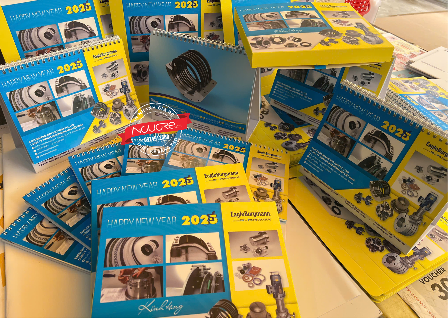 lịch tết in logo giá rẻ