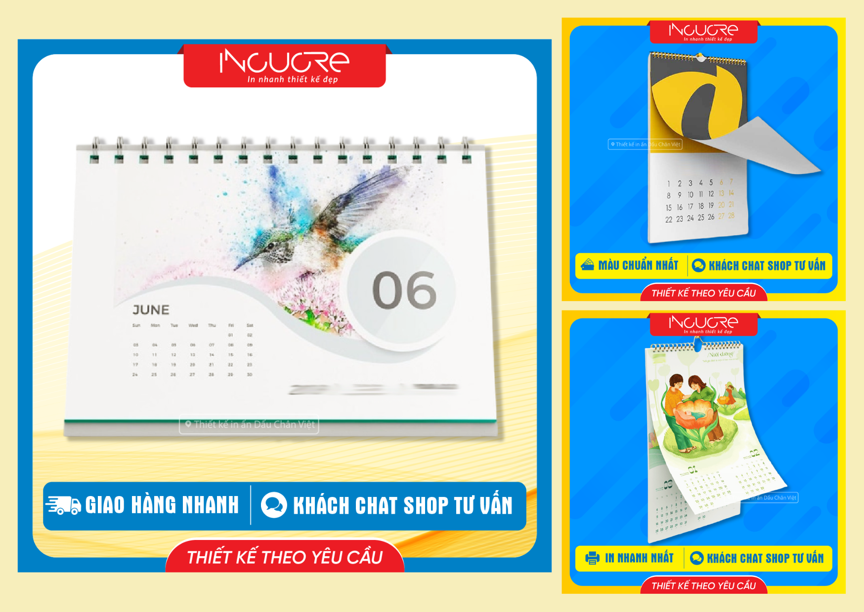 in lịch tết cho công ty