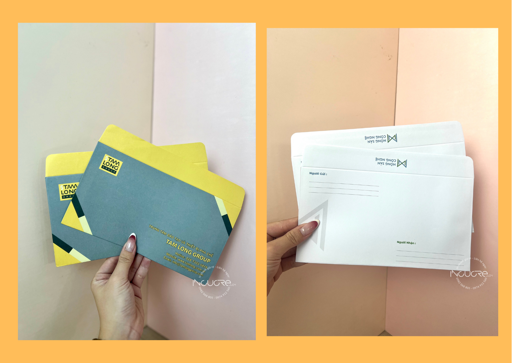 in bao thư công ty